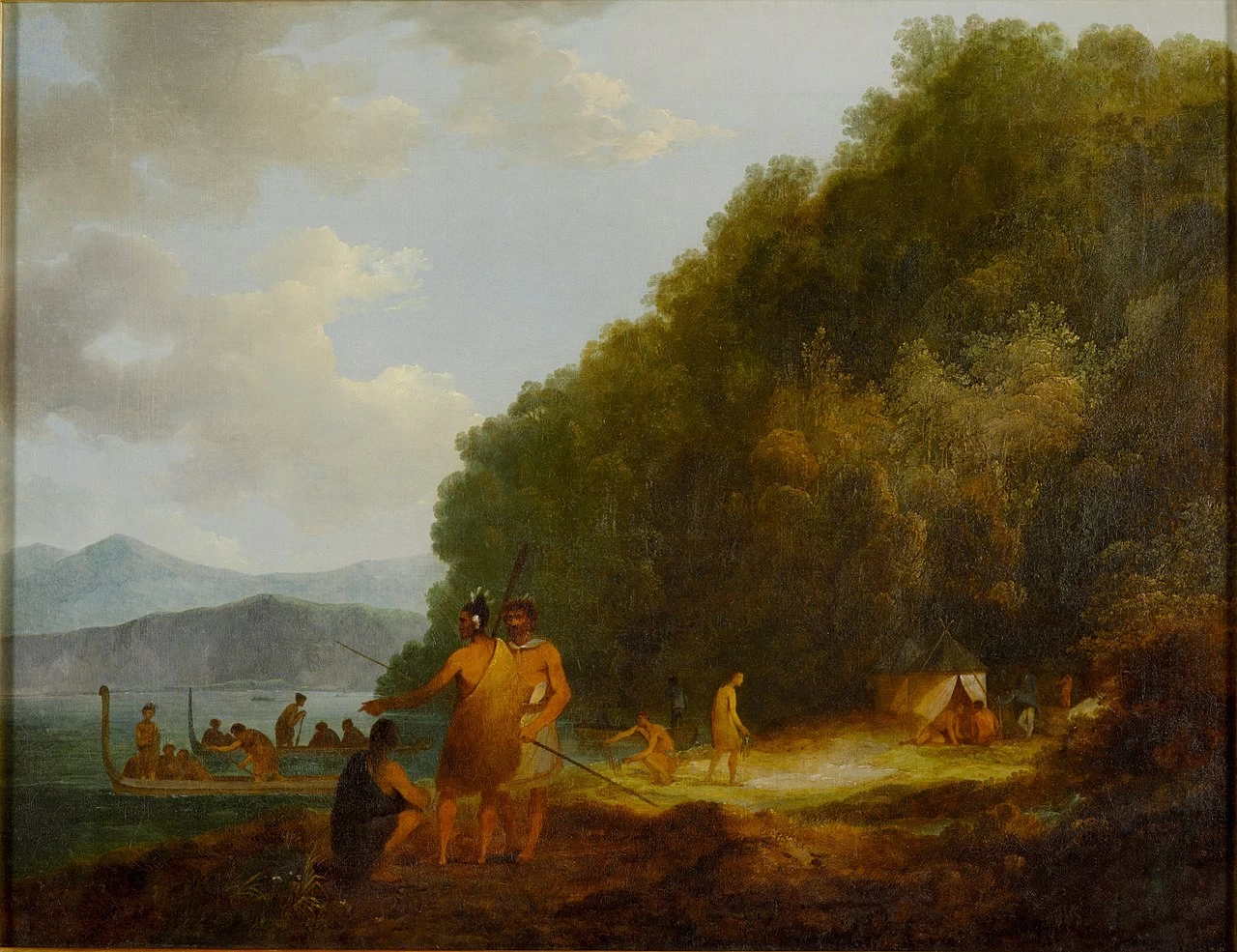 Ship Cove, Queen Charlotte Sound - Museum of New Zealand Te Papa Tongarewa, Wellington